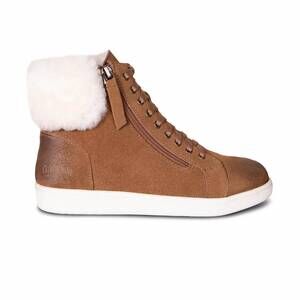 NEW CLOUD NINE women's chelsea sneaker in wheat